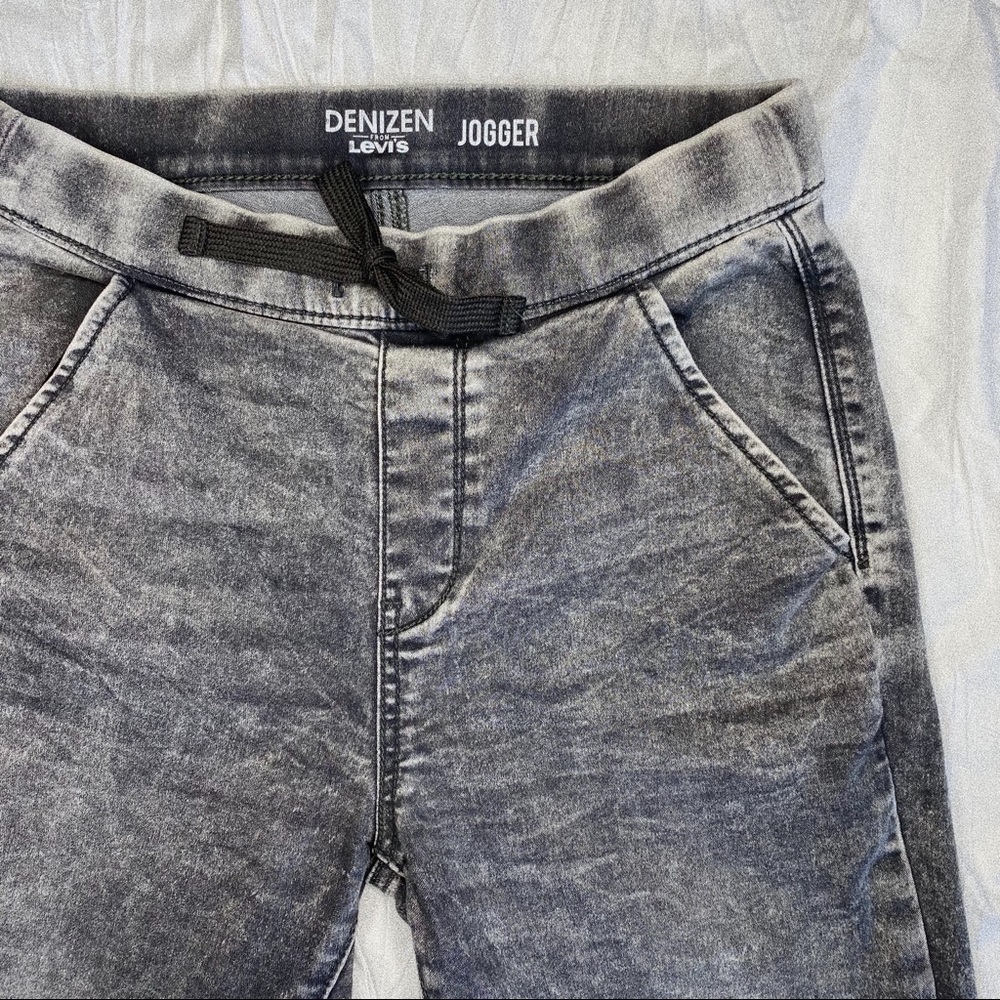 Levi’s Acid Wash Gray Jean Joggers